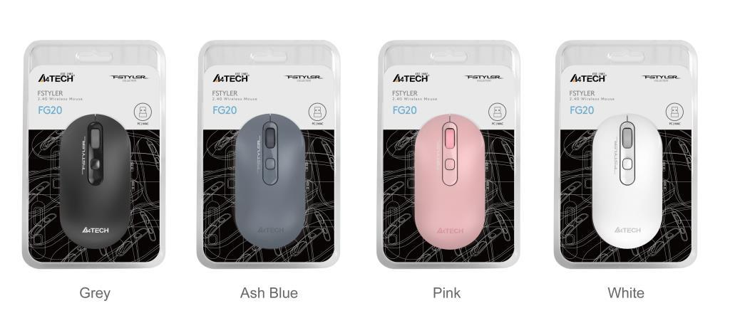 A4Tech FG20 Mavi 2000Dpi Nano Kablosuz Mouse A4Tech FG20 Mavi 2000Dpi Nano Kablosuz Mouse