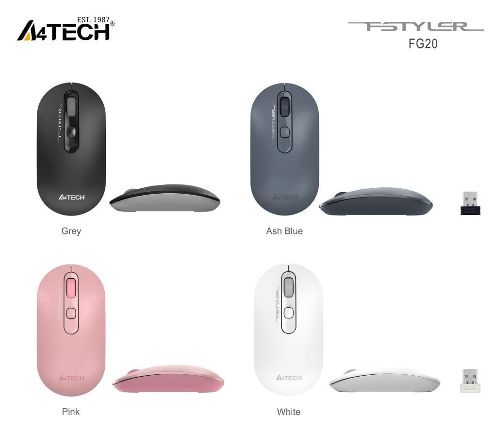 A4Tech FG20 Mavi 2000Dpi Nano Kablosuz Mouse A4Tech FG20 Mavi 2000Dpi Nano Kablosuz Mouse