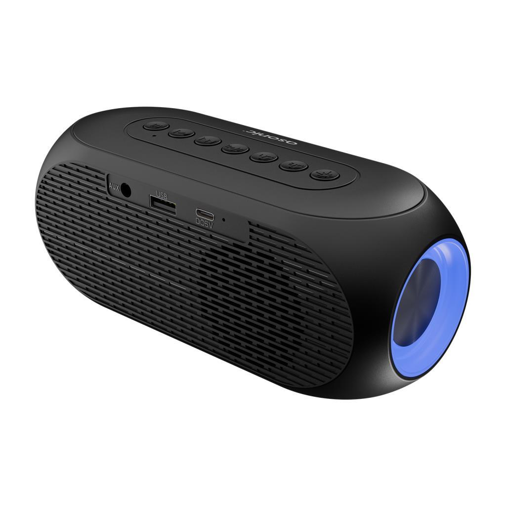 Asonic AS-W6 1200mAh 5W Siyah Bluetooth /Aux/Derece/USB/Saat Alarmlı Bluetooth Hoparlör Asonic AS-W6 1200mAh 5W Siyah Bluetooth /Aux/Derece/USB/Saat Alarmlı Bluetooth Hoparlör