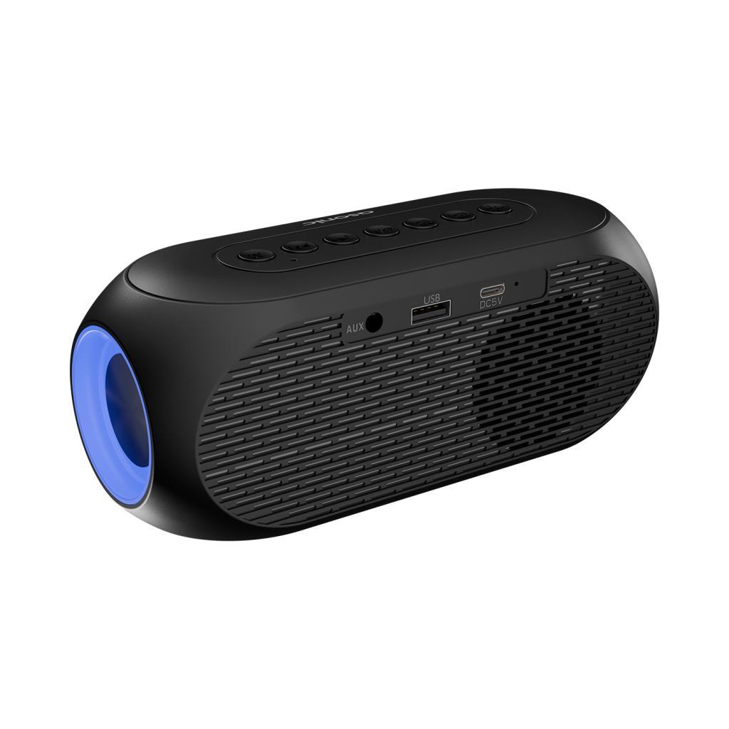 Asonic AS-W6 1200mAh 5W Siyah Bluetooth /Aux/Derece/USB/Saat Alarmlı Bluetooth Hoparlör Asonic AS-W6 1200mAh 5W Siyah Bluetooth /Aux/Derece/USB/Saat Alarmlı Bluetooth Hoparlör