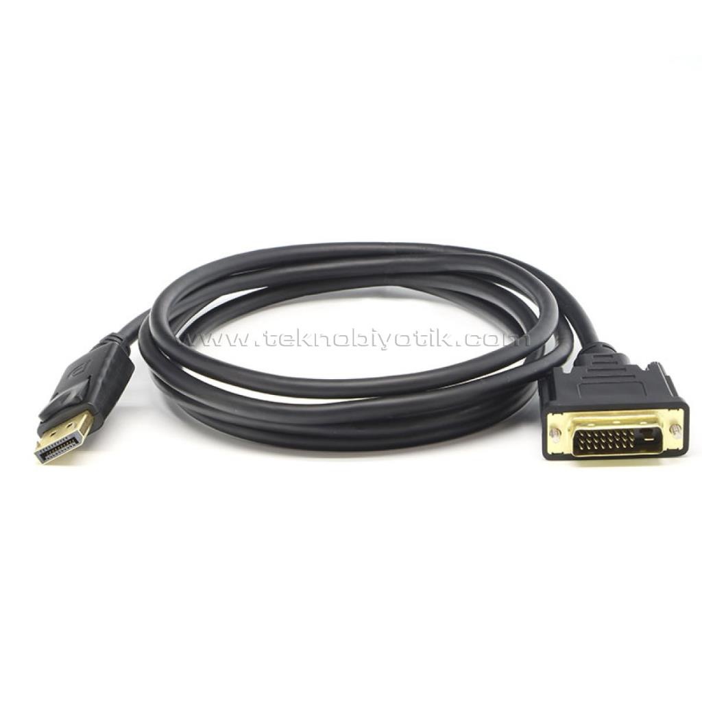 Dark 1.8 Metre Display Port - DVI Kablosu (Erkek/Erkek) Dark 1.8 Metre Display Port - DVI Kablosu (Erkek/Erkek)