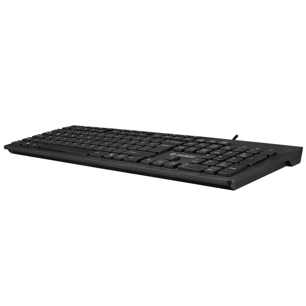 Everest DLK-180 Siyah USB Q Multimedia Klavye Everest DLK-180 Siyah USB Q Multimedia Klavye