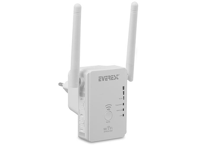 Everest EWR-N501 300Mbps 2.4GHz 1*WAN+1*LAN+WPS Router+AP+Repeater Wifi Range Extender Everest EWR-N501 300Mbps 2.4GHz 1*WAN+1*LAN+WPS Router+AP+Repeater Wifi Range Extender