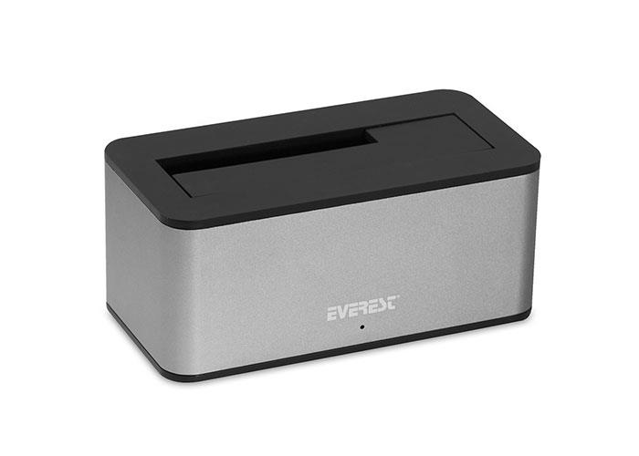 Everest HD3-530 2.5/3.5 USB3.0 6Gbps/UASP 4TB/6TB/8TB Docking Harddisk Kutusu Everest HD3-530 2.5/3.5 USB3.0 6Gbps/UASP 4TB/6TB/8TB Docking Harddisk Kutusu