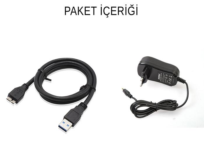 Everest HD3-530 2.5/3.5 USB3.0 6Gbps/UASP 4TB/6TB/8TB Docking Harddisk Kutusu Everest HD3-530 2.5/3.5 USB3.0 6Gbps/UASP 4TB/6TB/8TB Docking Harddisk Kutusu