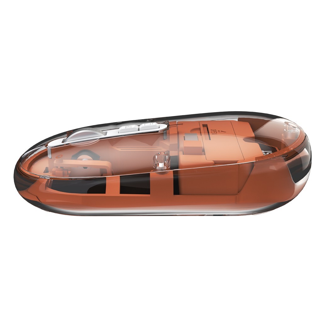 Everest SM-BT29 Glassy Turuncu Transparan 2in1 Bluetooth ve 2.4GHz Kablosuz Mouse Everest SM-BT29 Glassy Turuncu Transparan 2in1 Bluetooth ve 2.4GHz Kablosuz Mouse