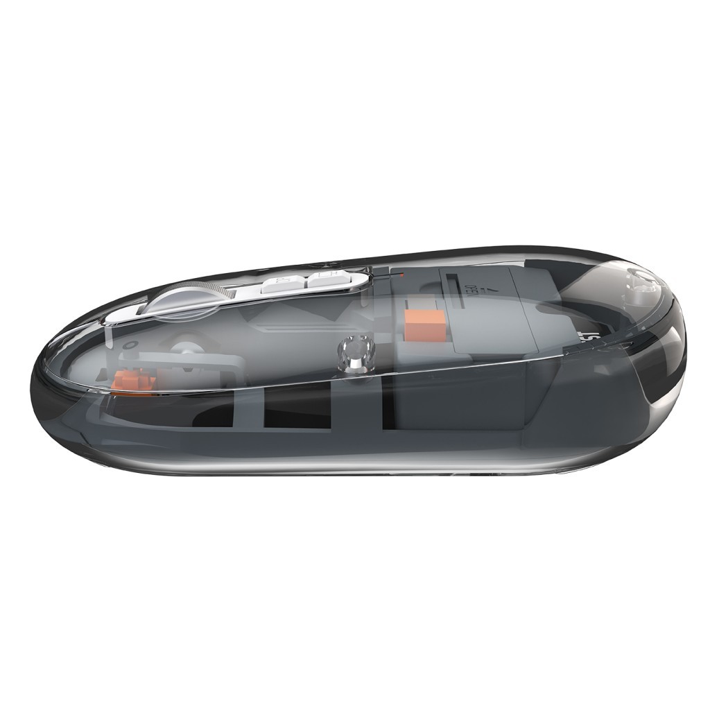 Everest SM-BT29 Glassy Usb Gri Transparan 2in1 Bluetooth ve 2.4GHz Kablosuz Mouse Everest SM-BT29 Glassy Usb Gri Transparan 2in1 Bluetooth ve 2.4GHz Kablosuz Mouse