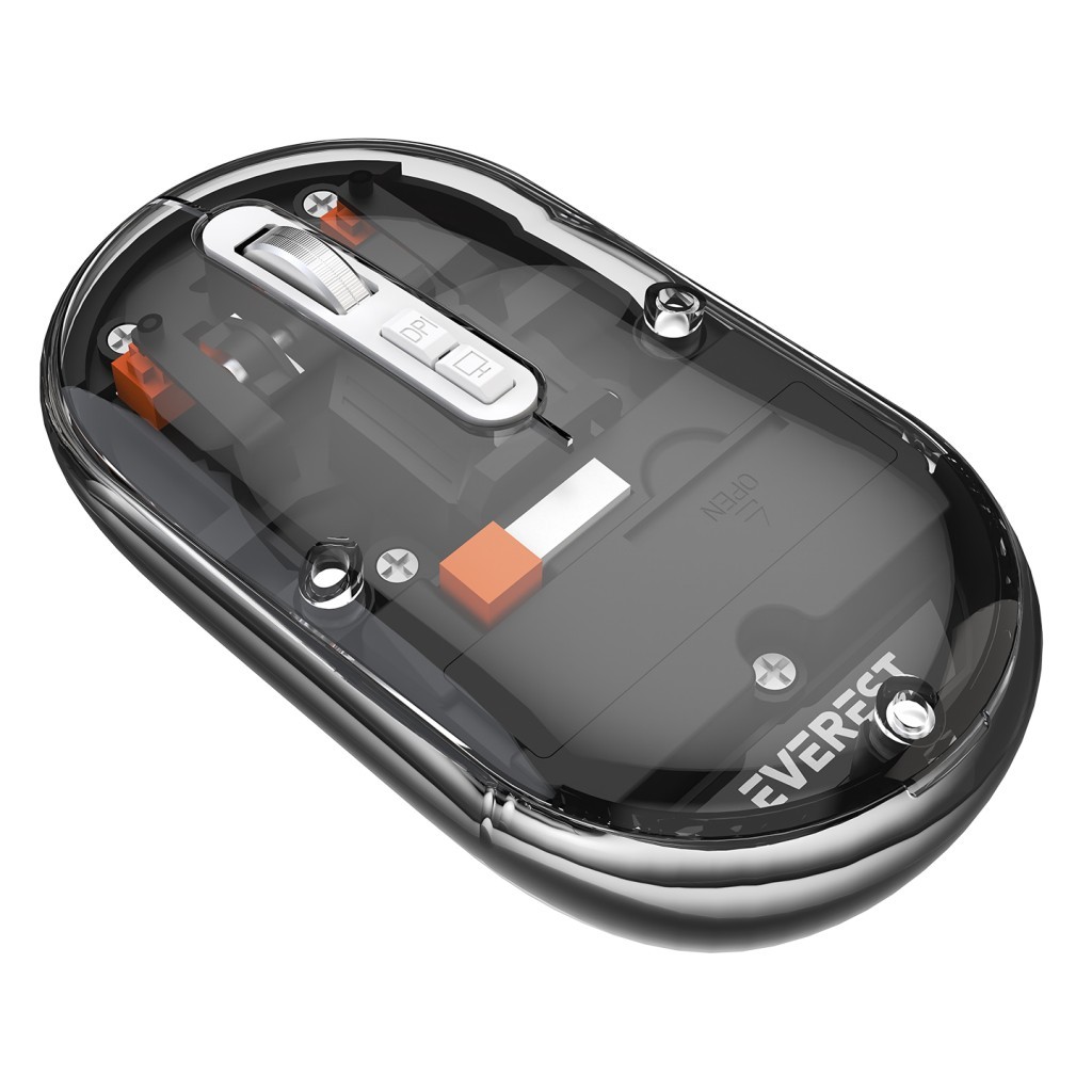 Everest SM-BT29 Glassy Usb Siyah Transparan 2in1 Bluetooth ve 2.4GHz Kablosuz Mouse Everest SM-BT29 Glassy Usb Siyah Transparan 2in1 Bluetooth ve 2.4GHz Kablosuz Mouse