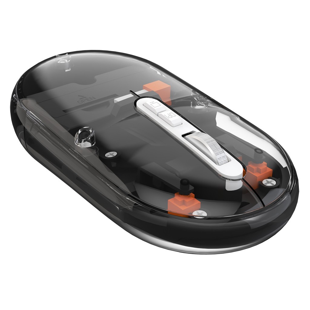 Everest SM-BT29 Glassy Usb Siyah Transparan 2in1 Bluetooth ve 2.4GHz Kablosuz Mouse Everest SM-BT29 Glassy Usb Siyah Transparan 2in1 Bluetooth ve 2.4GHz Kablosuz Mouse