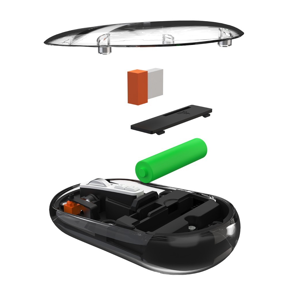 Everest SM-BT29 Glassy Usb Siyah Transparan 2in1 Bluetooth ve 2.4GHz Kablosuz Mouse Everest SM-BT29 Glassy Usb Siyah Transparan 2in1 Bluetooth ve 2.4GHz Kablosuz Mouse