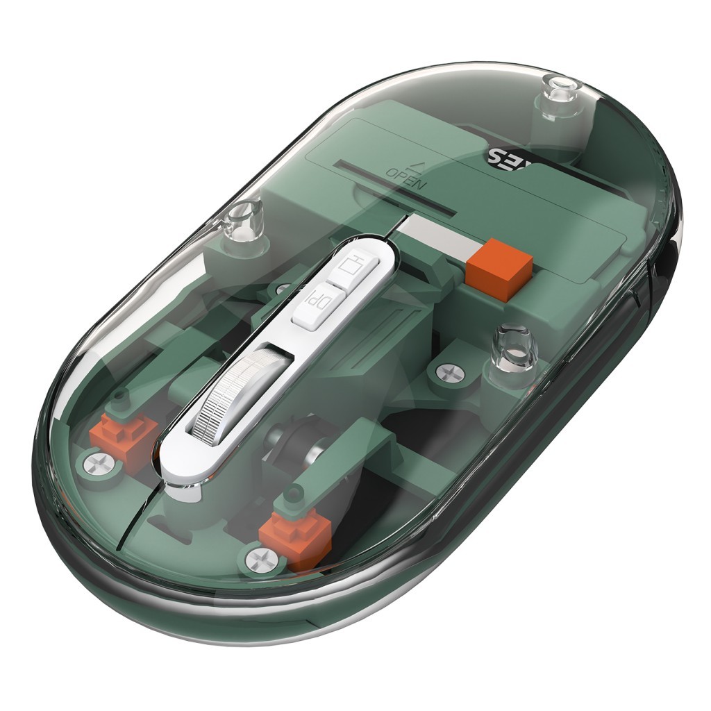 Everest SM-BT29 Glassy Yeşil Transparan 2in1 Bluetooth ve 2.4GHz Kablosuz Mouse Everest SM-BT29 Glassy Yeşil Transparan 2in1 Bluetooth ve 2.4GHz Kablosuz Mouse