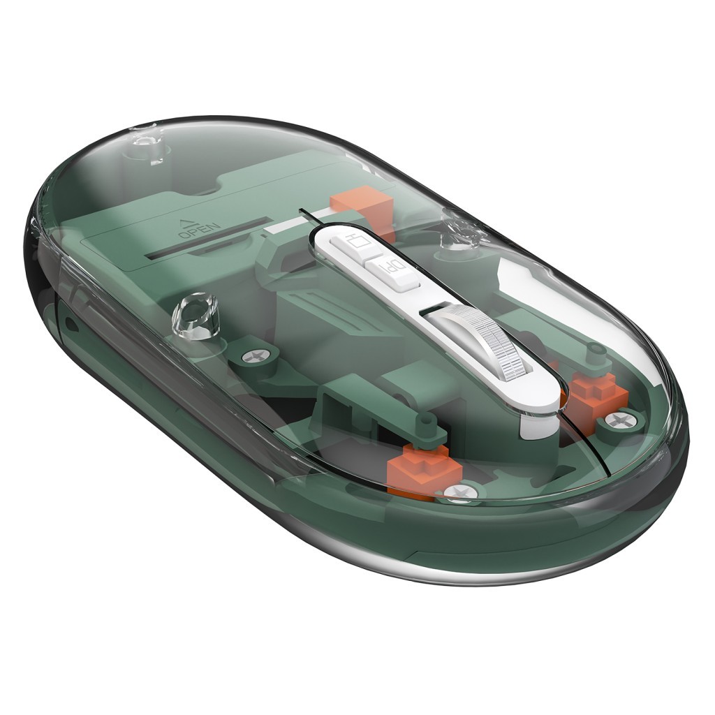 Everest SM-BT29 Glassy Yeşil Transparan 2in1 Bluetooth ve 2.4GHz Kablosuz Mouse Everest SM-BT29 Glassy Yeşil Transparan 2in1 Bluetooth ve 2.4GHz Kablosuz Mouse