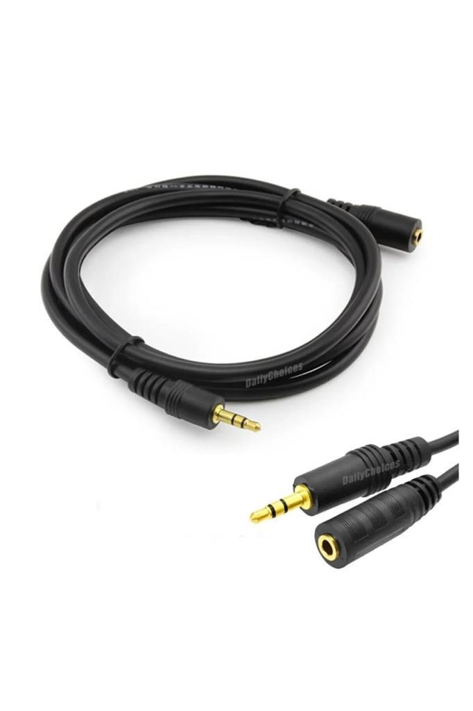 HQ 1,5 Metre Stereo Ses Uzatma Kablosu (Kulaklık) HQ 1,5 Metre Stereo Ses Uzatma Kablosu (Kulaklık)