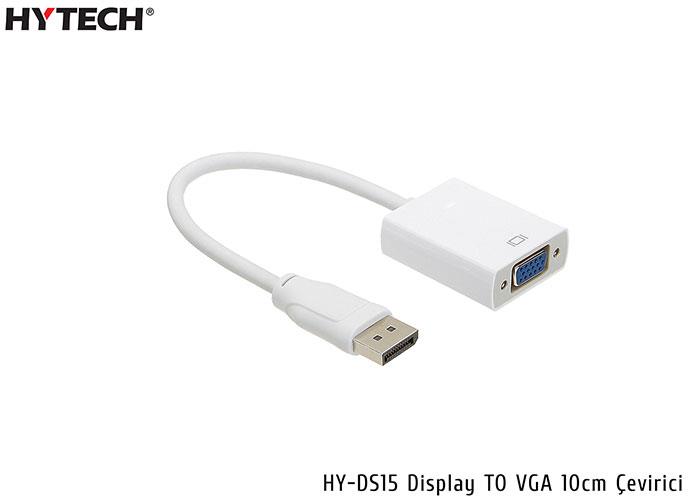 Hytech HY-DS15 Display TO VGA 20cm Çevirici Hytech HY-DS15 Display TO VGA 20cm Çevirici