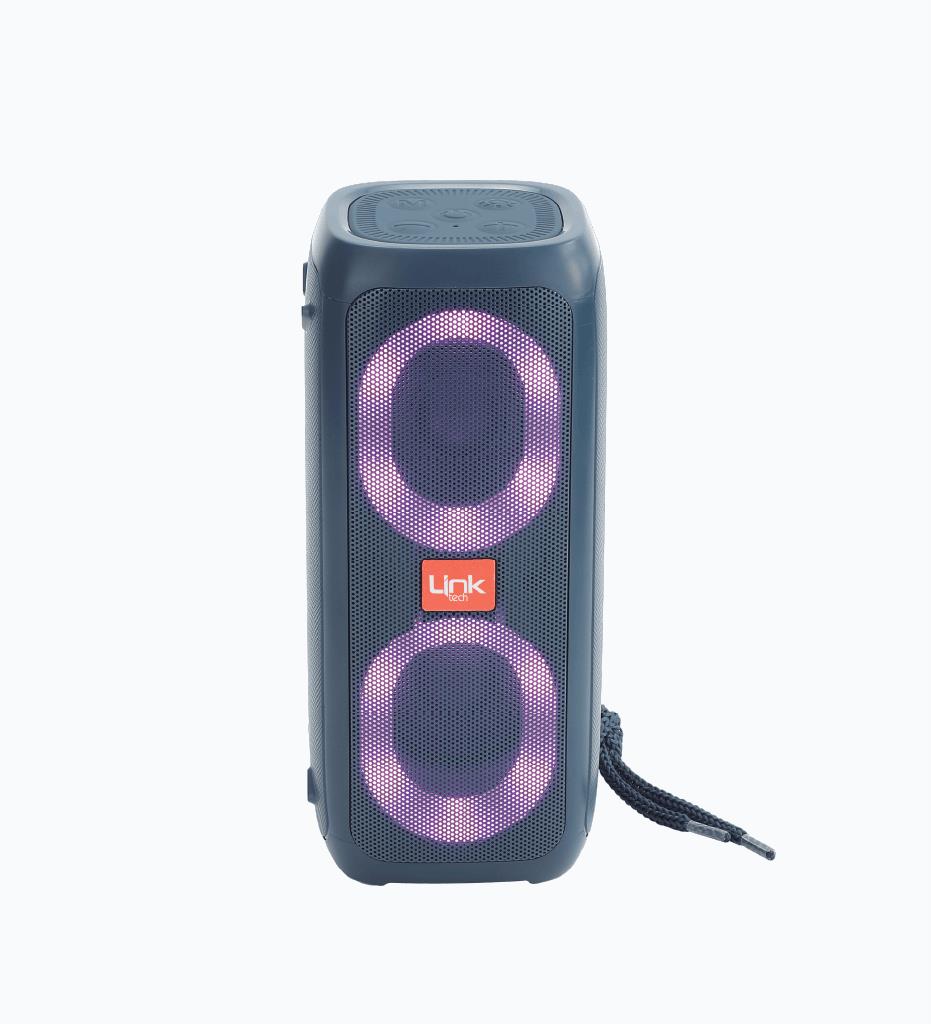 Linktech Q218 Gri 7W 90Db RGB Bluetooth Hoparlör Monbil Standlı Linktech Q218 Gri 7W 90Db RGB Bluetooth Hoparlör Monbil Standlı