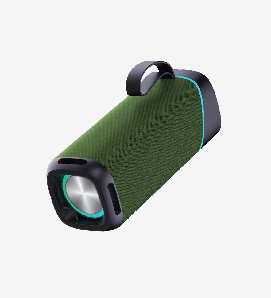 LinkTech R125 Yeşil Premium 20W IPX4 Sertifikalı Işıklı Bluetooth Hoparlör LinkTech R125 Yeşil Premium 20W IPX4 Sertifikalı Işıklı Bluetooth Hoparlör