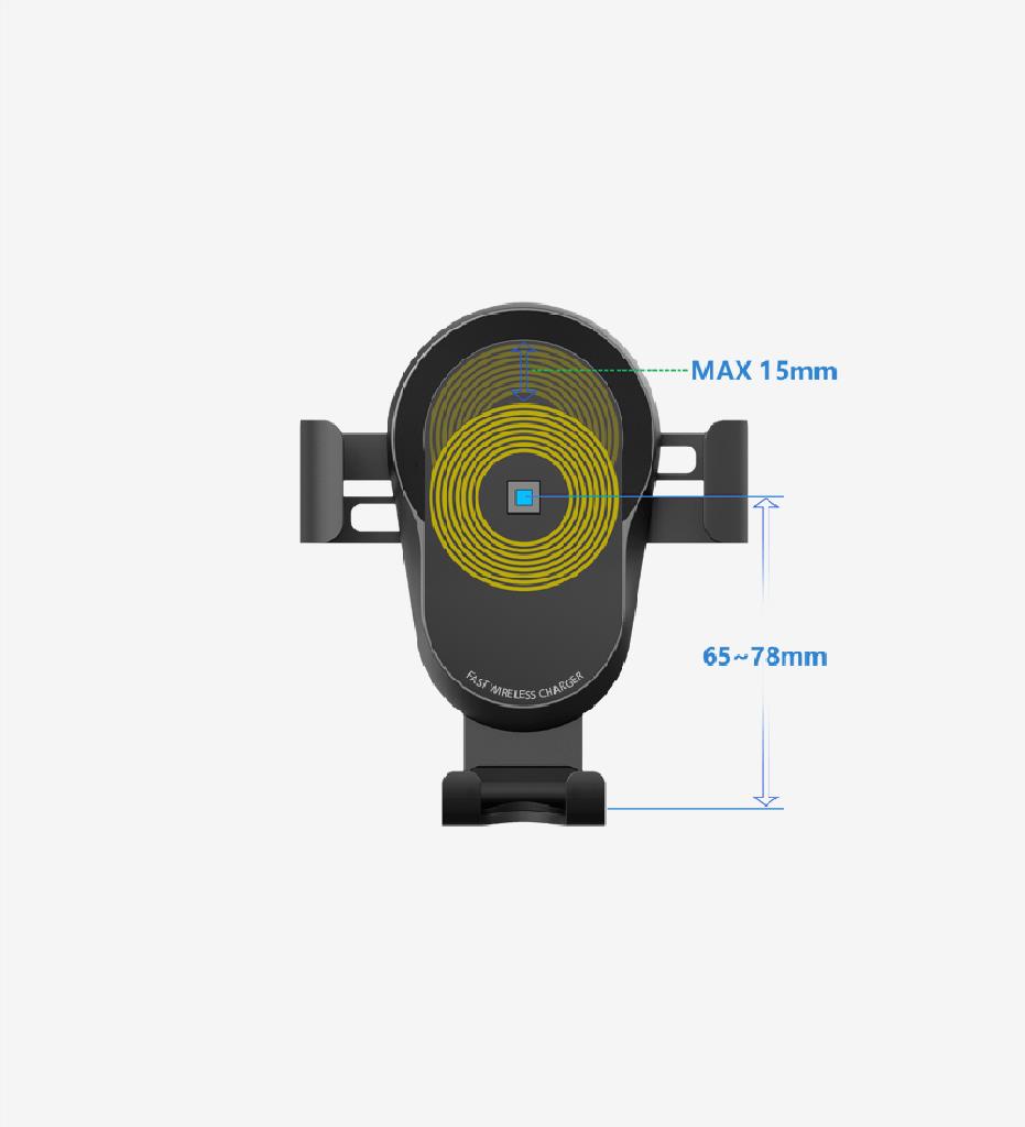 LinkTech W756 Premium Kablosuz 15W Hızlı Araç Şarj Aleti LinkTech W756 Premium Kablosuz 15W Hızlı Araç Şarj Aleti
