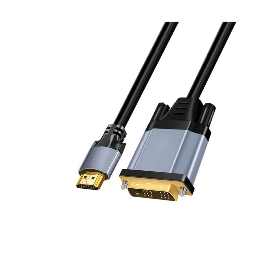 PrimeX Mate MG21530 3 Metre HDMI to DVI kablo, Altın Uç DVI to HDMI Kablo 3 Metre, Çift Yönlü HDMI to DVI 24K Kablo PrimeX Mate MG21530 3 Metre HDMI to DVI kablo, Altın Uç DVI to HDMI Kablo 3 Metre, Çift Yönlü HDMI to DVI 24K Kablo