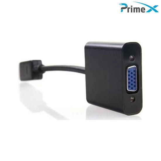 PrimeX PX-1320 Display Port to Analog VGA Aktif Dönüştürücü PrimeX PX-1320 Display Port to Analog VGA Aktif Dönüştürücü