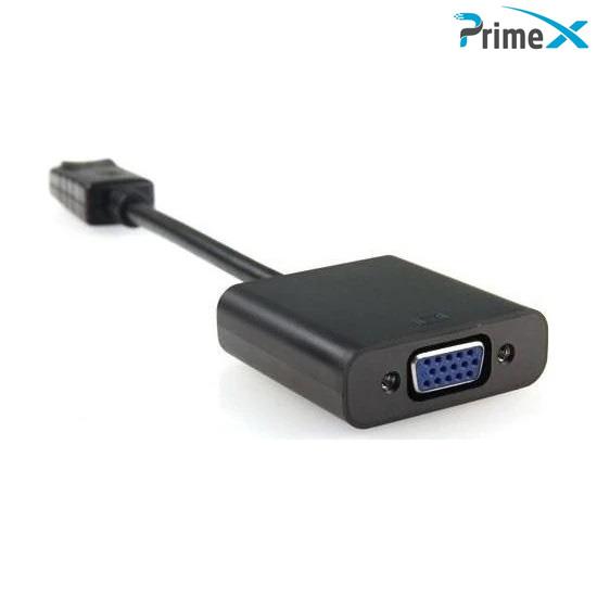 PrimeX PX-1320 Display Port to Analog VGA Aktif Dönüştürücü PrimeX PX-1320 Display Port to Analog VGA Aktif Dönüştürücü
