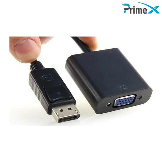 PrimeX PX-1320 Display Port to Analog VGA Aktif Dönüştürücü PrimeX PX-1320 Display Port to Analog VGA Aktif Dönüştürücü