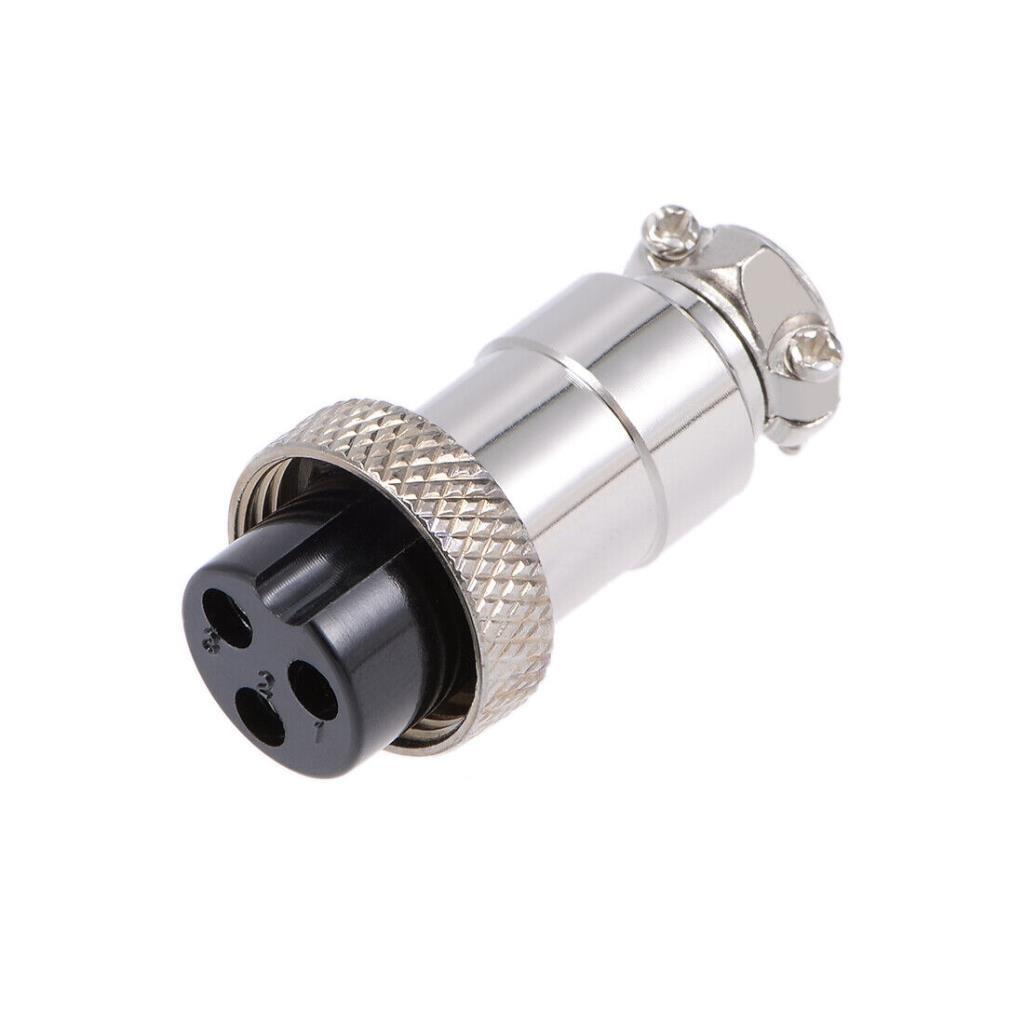 PrimeX PX-3P UPTECH 3 Pin Mini Mikrofon Dişi Konnektör, 16mm 3P 7A 250V GX16-3 Su Geçirmez Dişi Tel Panel PrimeX PX-3P UPTECH 3 Pin Mini Mikrofon Dişi Konnektör, 16mm 3P 7A 250V GX16-3 Su Geçirmez Dişi Tel Panel