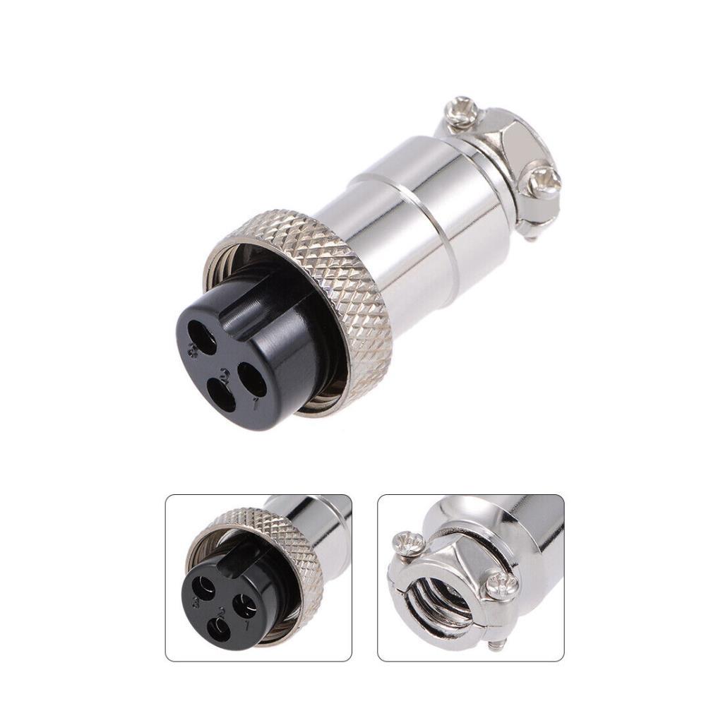 PrimeX PX-3P UPTECH 3 Pin Mini Mikrofon Dişi Konnektör, 16mm 3P 7A 250V GX16-3 Su Geçirmez Dişi Tel Panel PrimeX PX-3P UPTECH 3 Pin Mini Mikrofon Dişi Konnektör, 16mm 3P 7A 250V GX16-3 Su Geçirmez Dişi Tel Panel