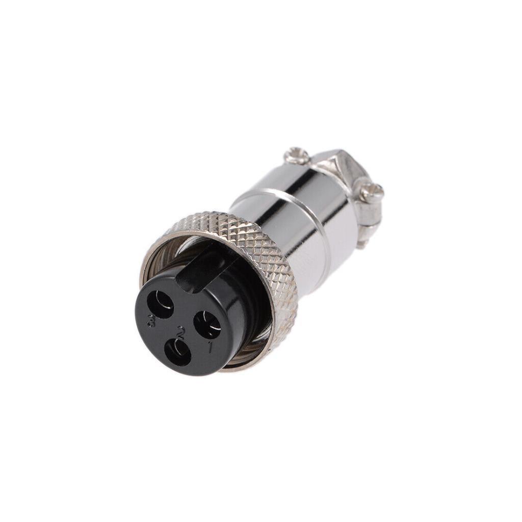 PrimeX PX-3P UPTECH 3 Pin Mini Mikrofon Dişi Konnektör, 16mm 3P 7A 250V GX16-3 Su Geçirmez Dişi Tel Panel PrimeX PX-3P UPTECH 3 Pin Mini Mikrofon Dişi Konnektör, 16mm 3P 7A 250V GX16-3 Su Geçirmez Dişi Tel Panel