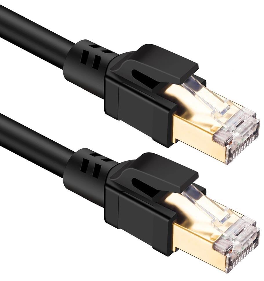 PrimeX PX-5215 3 Metre Cat8 Kablo, 40Gbps S/ftp 2000MHz Yüksek Hızlı İnternet Kablosu PrimeX PX-5215 3 Metre Cat8 Kablo, 40Gbps S/ftp 2000MHz Yüksek Hızlı İnternet Kablosu