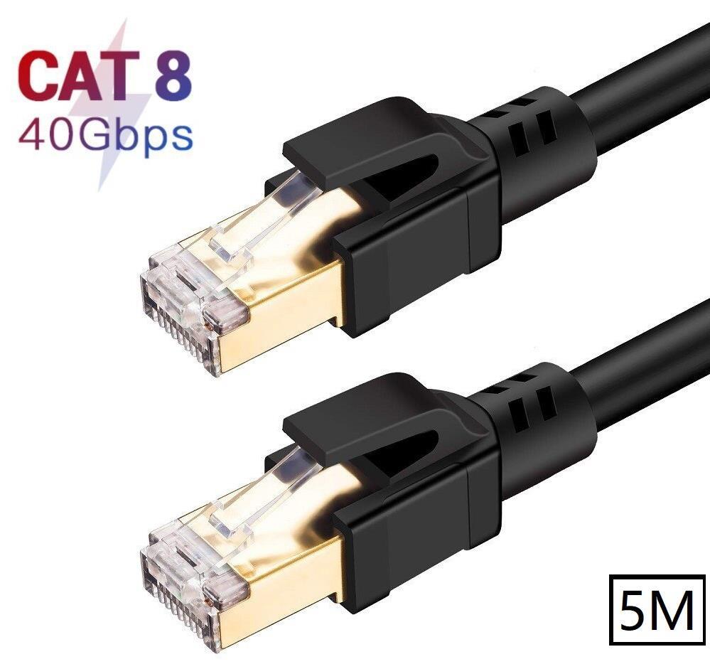 PrimeX PX-5216 5 Metre Cat8 Kablo, 40Gbps S/ftp 2000MHz Yüksek Hızlı İnternet Kablosu PrimeX PX-5216 5 Metre Cat8 Kablo, 40Gbps S/ftp 2000MHz Yüksek Hızlı İnternet Kablosu