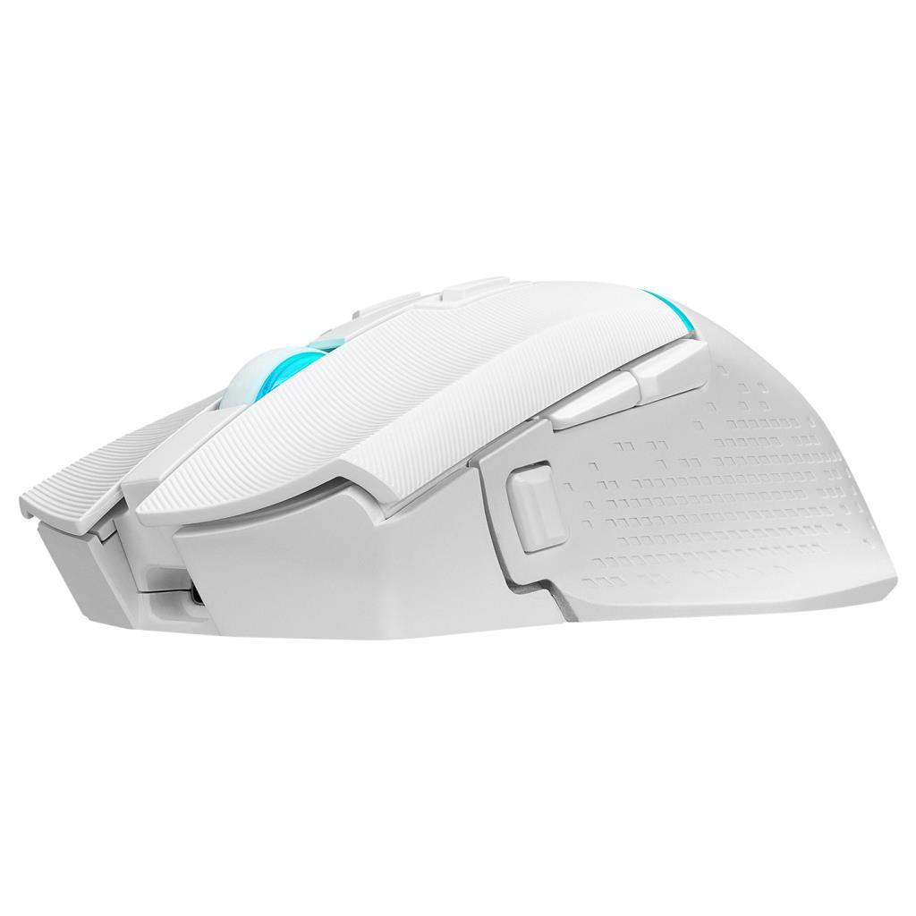 Rampage DROP M3 Beyaz RGB Şarjlı Kablolu/Kablosuz 10000DPI 10D Gaming Oyuncu Mouse Rampage DROP M3 Beyaz RGB Şarjlı Kablolu/Kablosuz 10000DPI 10D Gaming Oyuncu Mouse