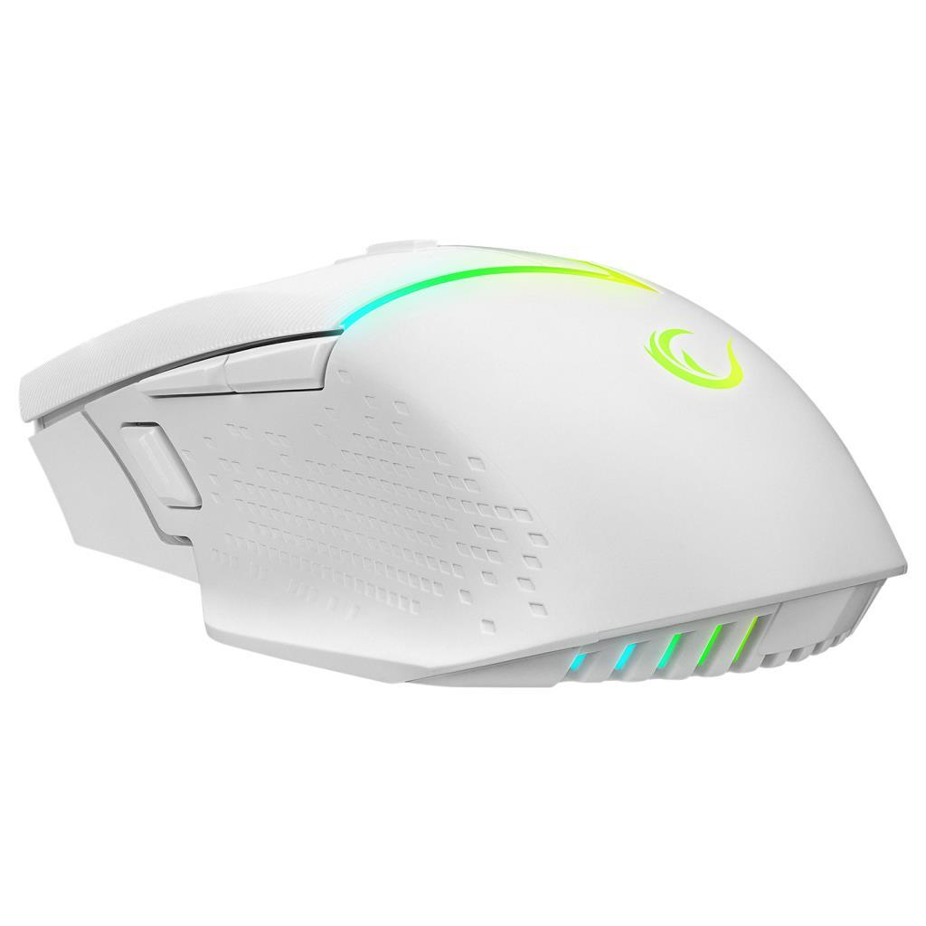 Rampage DROP M3 Beyaz RGB Şarjlı Kablolu/Kablosuz 10000DPI 10D Gaming Oyuncu Mouse Rampage DROP M3 Beyaz RGB Şarjlı Kablolu/Kablosuz 10000DPI 10D Gaming Oyuncu Mouse