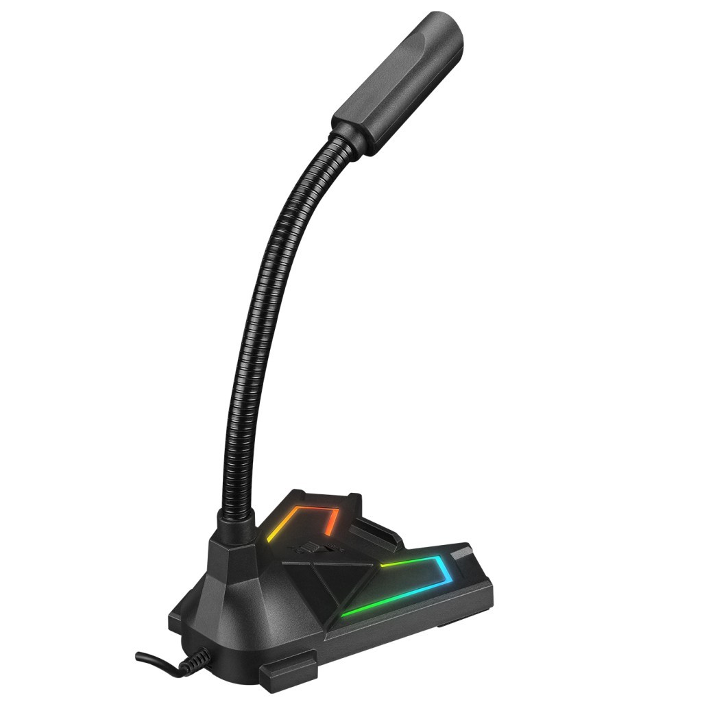 Rampage SN-RMX2 CHATTY Siyah USB RGB Ledli Gaming Oyuncu Masaüstü Mikrofon Rampage SN-RMX2 CHATTY Siyah USB RGB Ledli Gaming Oyuncu Masaüstü Mikrofon