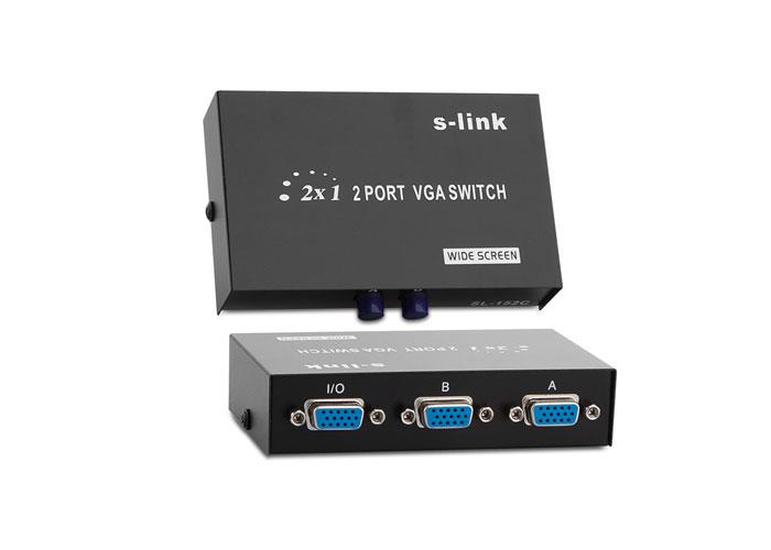 S-link SL-152C 2 VGA Switch S-link SL-152C 2 VGA Switch
