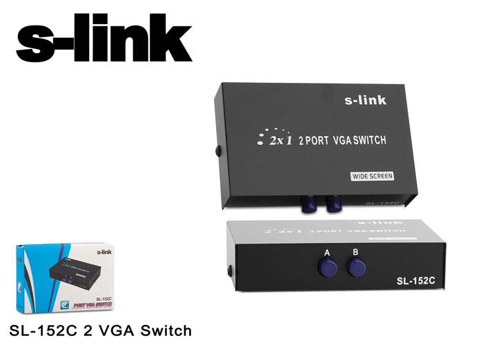 S-link SL-152C 2 VGA Switch S-link SL-152C 2 VGA Switch