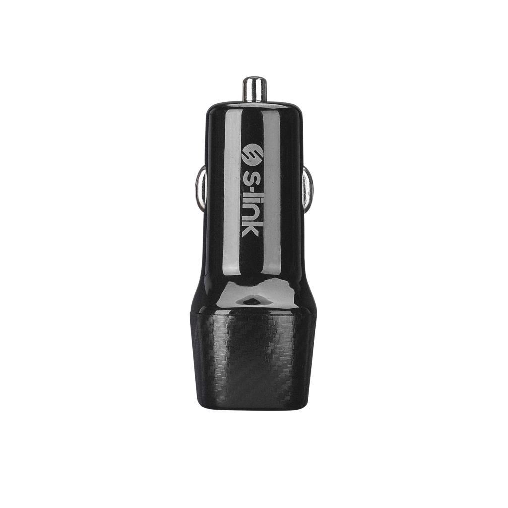 S-link SL-AC51PD 36W PD 3.0 Lightining 3.4A Hızlı Şarj PD 18 W+USB QC 3.0 Siyah Araç Şarj Cihazı S-link SL-AC51PD 36W PD 3.0 Lightining 3.4A Hızlı Şarj PD 18 W+USB QC 3.0 Siyah Araç Şarj Cihazı
