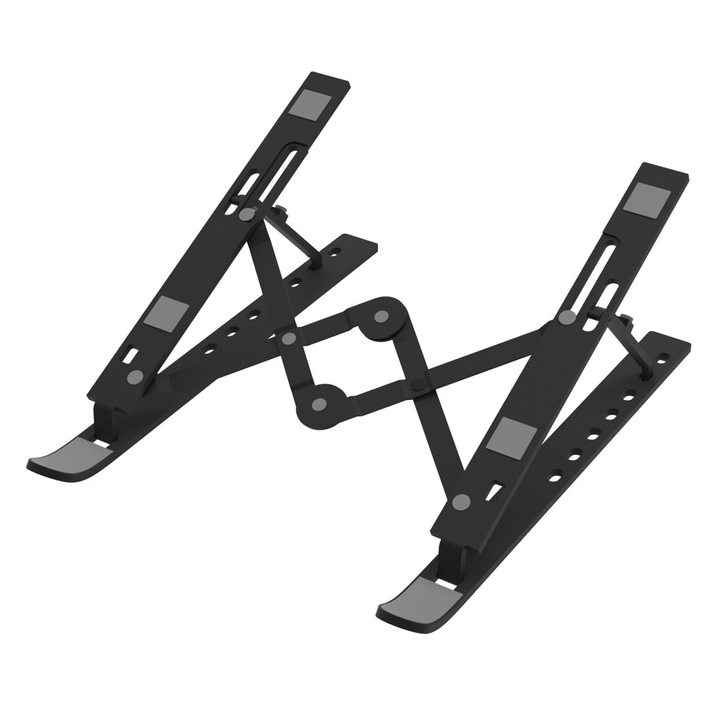 S-link SL-AL10 Siyah Alüminyum Katlanabilir Laptop Stand S-link SL-AL10 Siyah Alüminyum Katlanabilir Laptop Stand