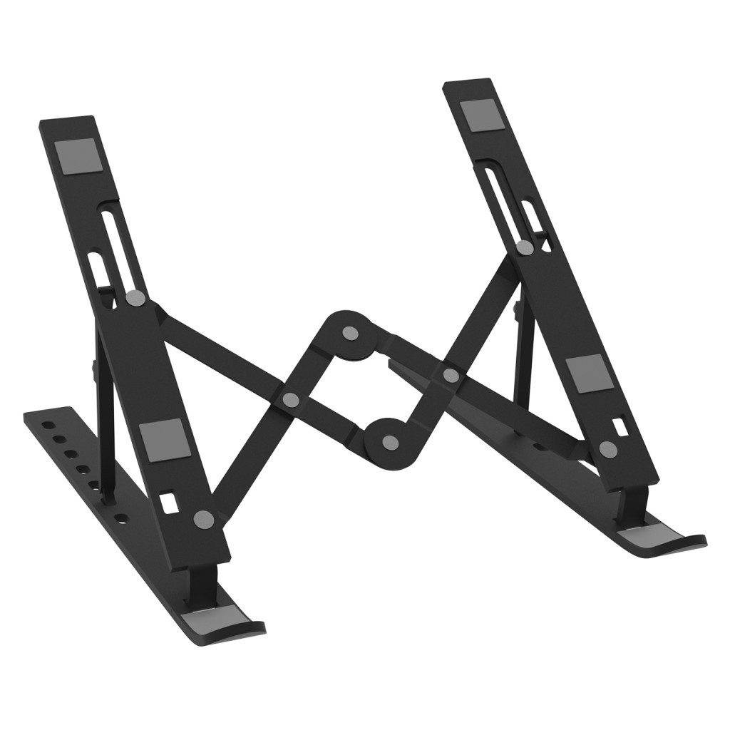 S-link SL-AL10 Siyah Alüminyum Katlanabilir Laptop Stand S-link SL-AL10 Siyah Alüminyum Katlanabilir Laptop Stand