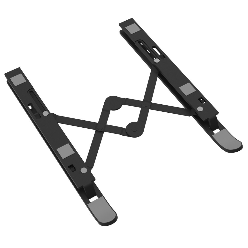 S-link SL-AL10 Siyah Alüminyum Katlanabilir Laptop Stand S-link SL-AL10 Siyah Alüminyum Katlanabilir Laptop Stand