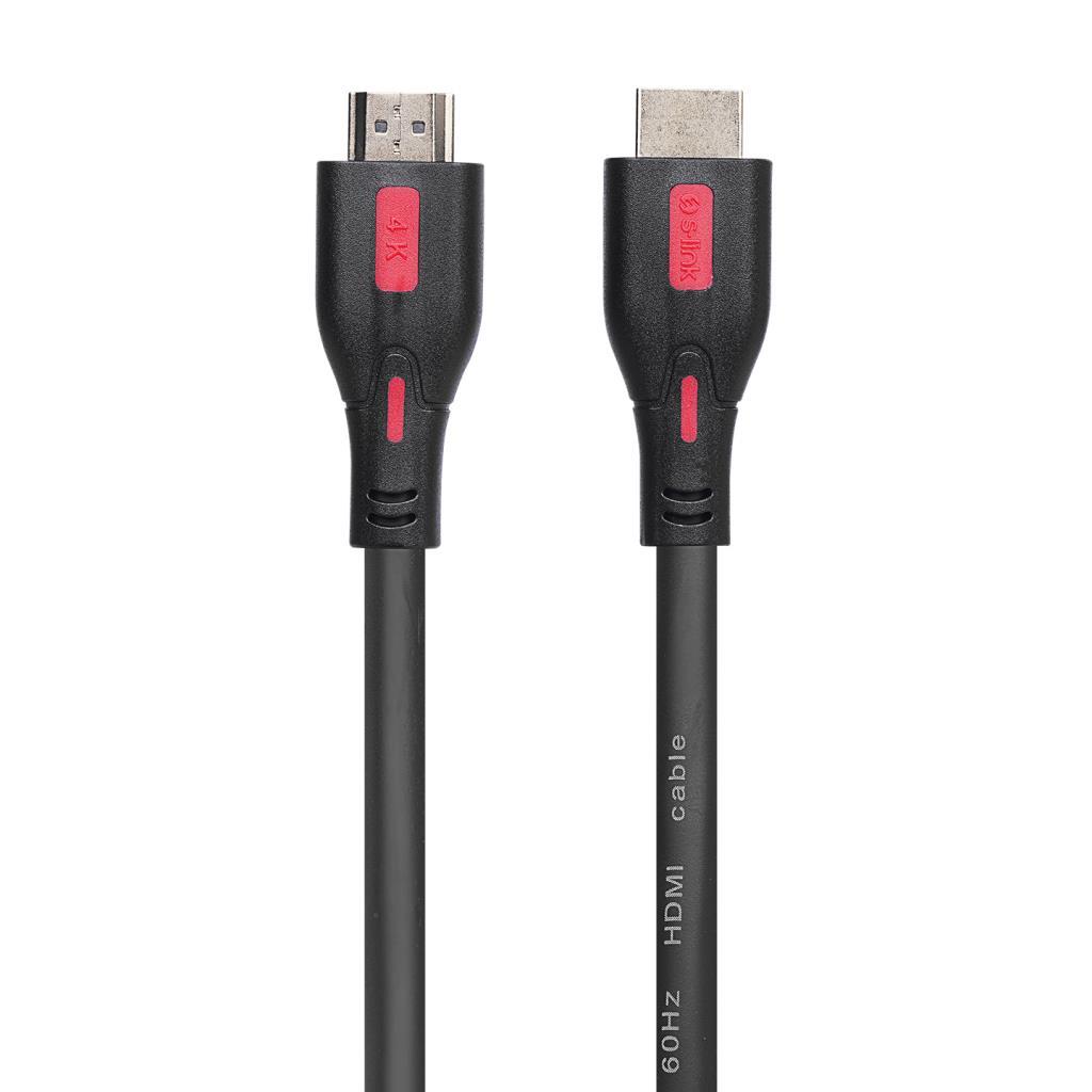 S-link SL-HDM4K13 19+1 HDMI to HDMI 3m v2.0 4K (3840*2160) 60Hz Kablo S-link SL-HDM4K13 19+1 HDMI to HDMI 3m v2.0 4K (3840*2160) 60Hz Kablo