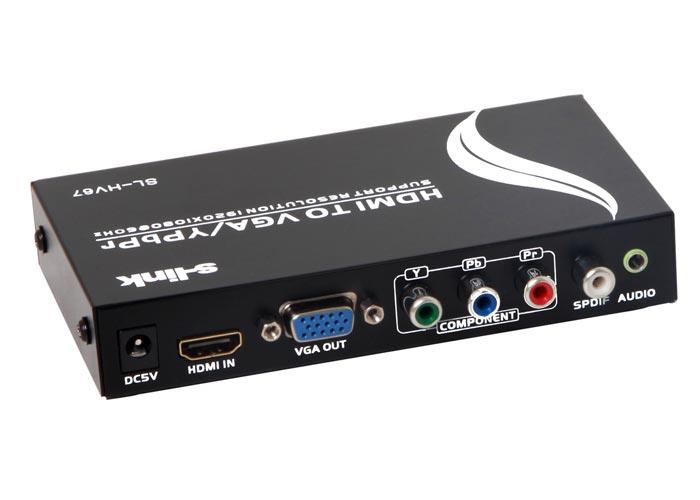 S-link SL-HV67 HDMI to VGA+YPBPR Çevirici (11529) S-link SL-HV67 HDMI to VGA+YPBPR Çevirici (11529)
