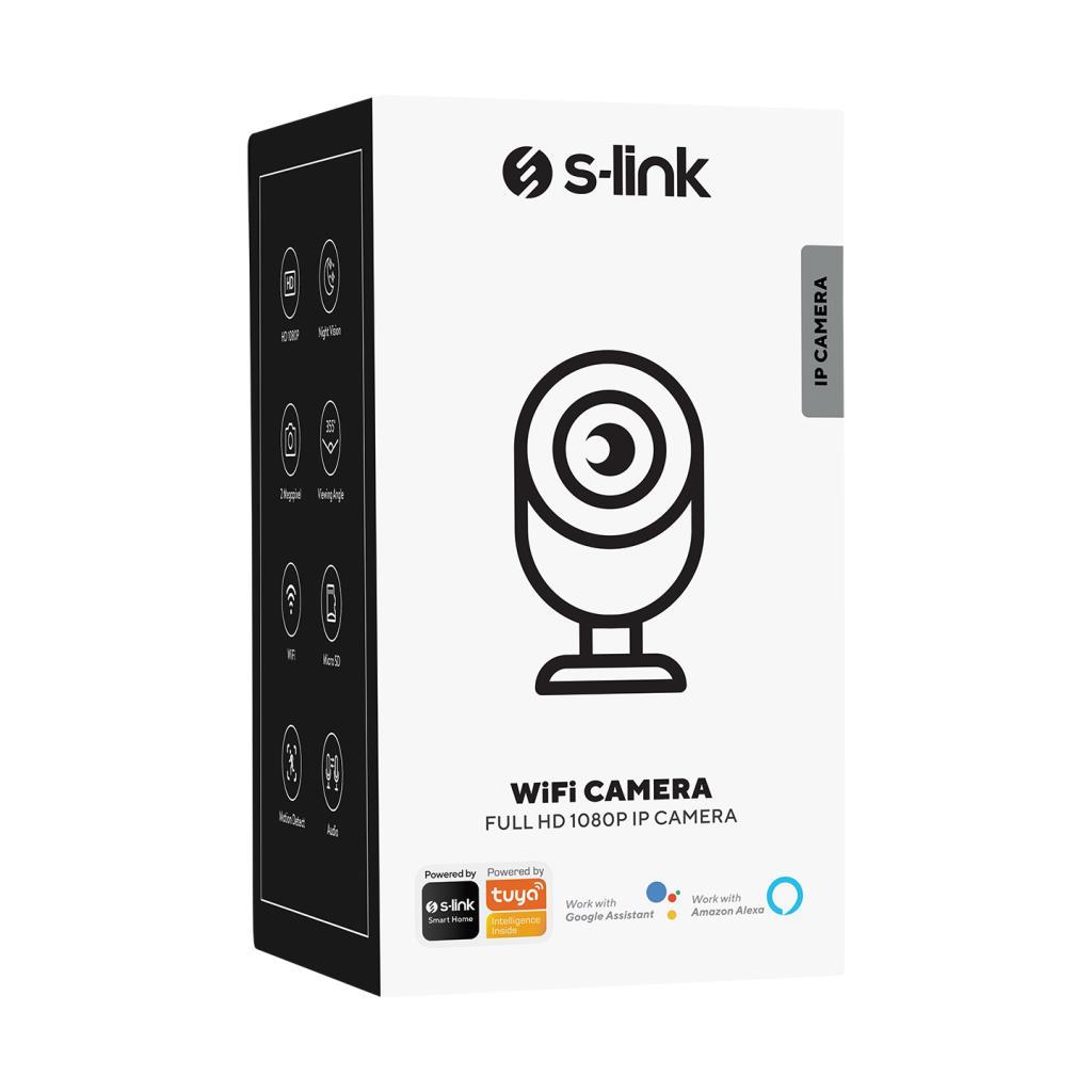 S-Link SL-IND03 2.0 MP HD Lens 3.6mm IP Smart Wifi Network TF Card Güvenlik Bebek Kamerası Tuya S-Link SL-IND03 2.0 MP HD Lens 3.6mm IP Smart Wifi Network TF Card Güvenlik Bebek Kamerası Tuya