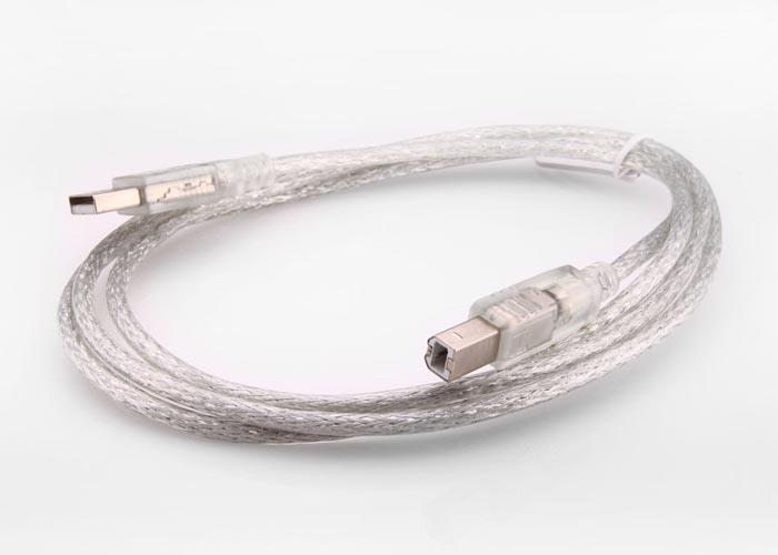 S-link SL-U2003 Usb2.0 3m Şeffaf Yazıcı Kablo S-link SL-U2003 Usb2.0 3m Şeffaf Yazıcı Kablo