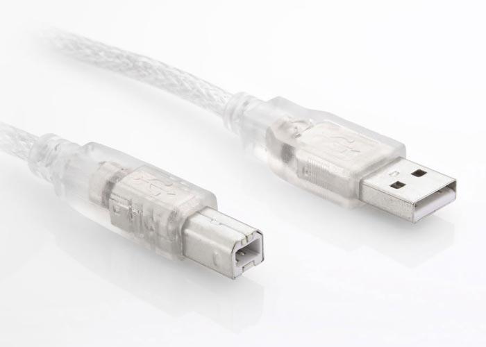 S-link SL-U2005 Usb2.0 5m Şeffaf Yazıcı Kablo S-link SL-U2005 Usb2.0 5m Şeffaf Yazıcı Kablo