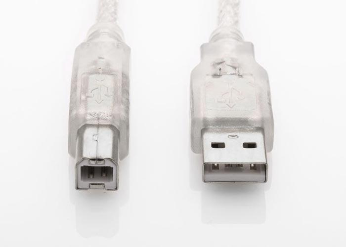 S-link SL-U2005 Usb2.0 5m Şeffaf Yazıcı Kablo S-link SL-U2005 Usb2.0 5m Şeffaf Yazıcı Kablo