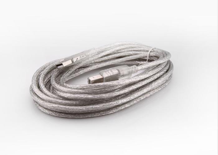 S-link SL-U2005 Usb2.0 5m Şeffaf Yazıcı Kablo S-link SL-U2005 Usb2.0 5m Şeffaf Yazıcı Kablo