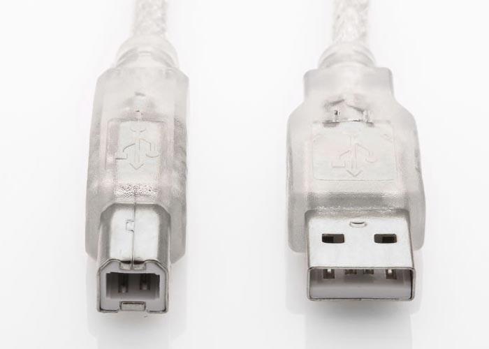 S-link SL-U2007 Usb2.0 7m Şeffaf Yazıcı Kablo S-link SL-U2007 Usb2.0 7m Şeffaf Yazıcı Kablo