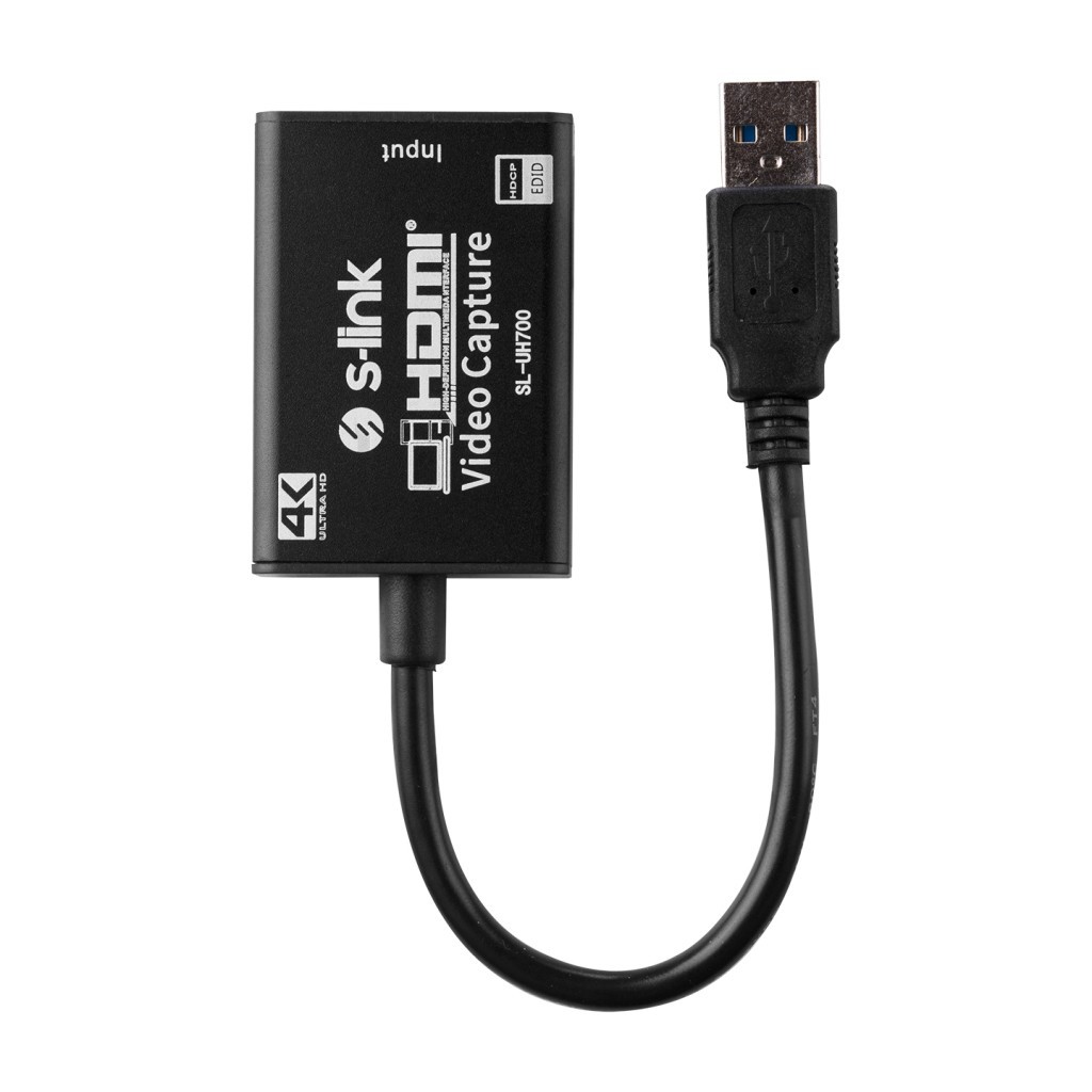 S-link SL-UH700 HDMI to USB Video Yakalayıcı (Capture) Konnektör S-link SL-UH700 HDMI to USB Video Yakalayıcı (Capture) Konnektör