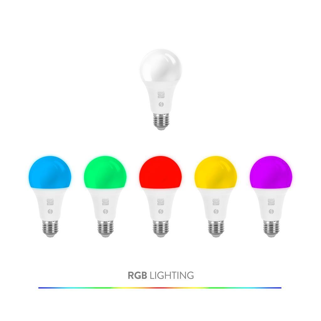 S-Link Swapp SL-RGB12 Smart/Akıllı RGB Lamba/Ampul 12W 50Hz 1000lm Wifi TUYA Destekli S-Link Swapp SL-RGB12 Smart/Akıllı RGB Lamba/Ampul 12W 50Hz 1000lm Wifi TUYA Destekli
