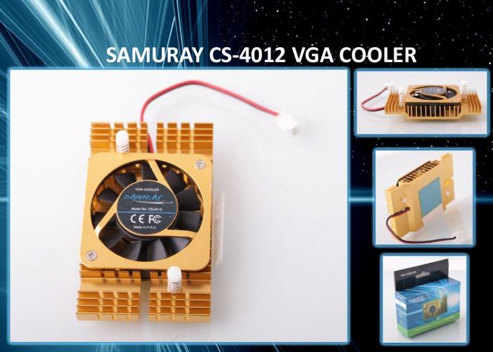 Samuray CS-4012 Lüks Kutulu Ekran Kartı Fanı Samuray CS-4012 Lüks Kutulu Ekran Kartı Fanı